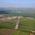 RAF Bottesford Leicestershire  from the air