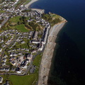 Criccieth  Llyn Peninsula  Wales  from the air 