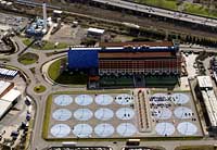 aerial photographs of Fort Dunlop Birmingham
                      West Midlands England UK
