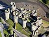 aerial photos of U.K. castles