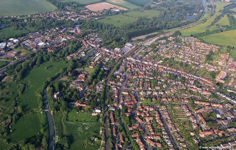Hungerford aerial photograph