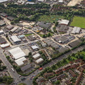 London Road Industrial Estate Newbury aerial photo