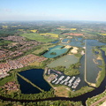  Thames & Kennet Marina , Cavendish Lakes, Reading aerial photograph
