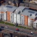 Crossway Point  King's Road Reading  aerial photograph