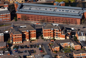 New Century Place Reading RG1 aerial photograph