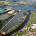 Redgrave Pinsent Rowing Lake Reading aerial photograph