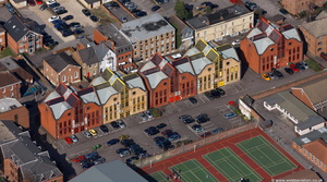 Southern Court    Reading   aerial view