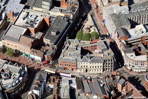 Reading town centre aerial photograph