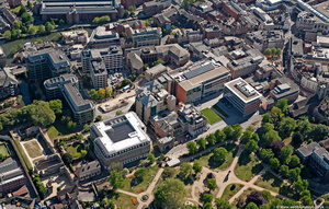 Reading Crown Court & vicinity aerial photo