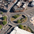 Chatham Street Roundabout Reading town centre RG1  aerial photo