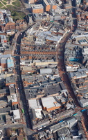 Reading town centre aerial photo