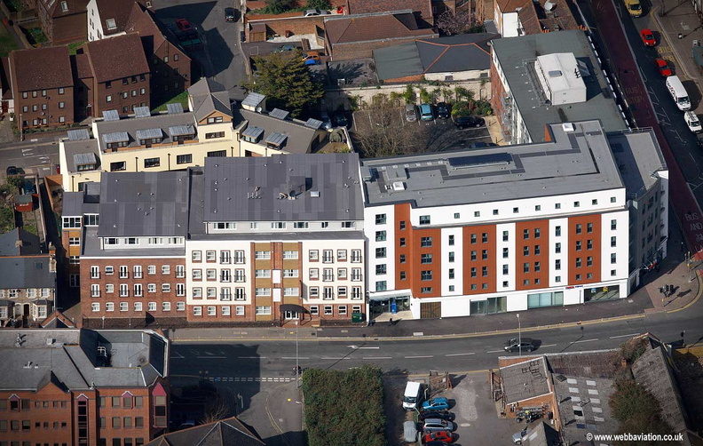 Crown House. 10 Crown Street, Reading RG1 2SE aerial photograph