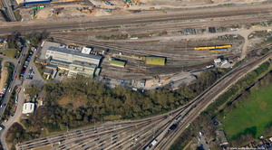 Reading old TMD - Traction Maintenance Depot aerial photo