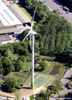 Green Park wind turbine   Reading aerial photograph