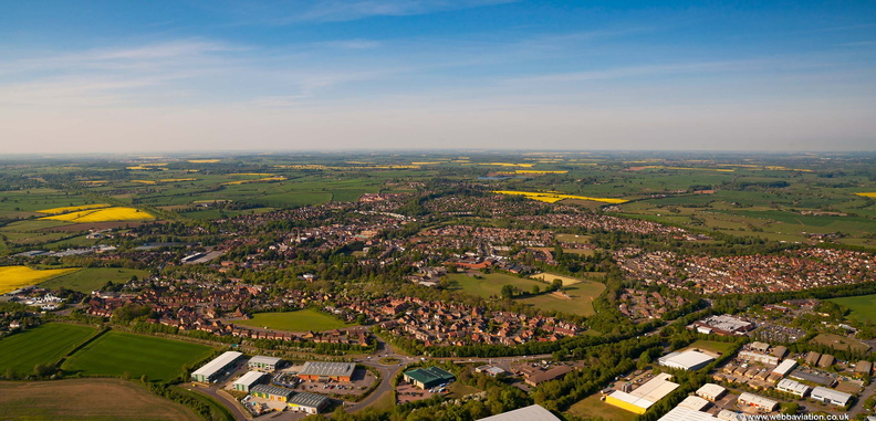 Buckingham aerial photo