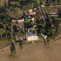 Claydon House Buckinghamshire aerial photograph