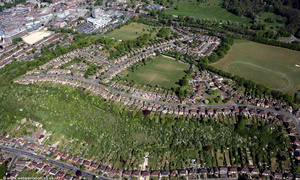Shelley Road  High Wycombe aerial photo