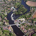 Marlow Buckinghamshire aerial photograph