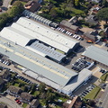 Aston Martin Works,Newport Pagnell from the air