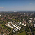 Stacey Bushes Industrial Estat from the air