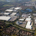 Tongwell Industrial Estate,  Milton Keynes MK15 from the air