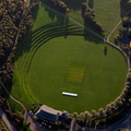 Campbell Park Cricket Ground Milton Keynes   from the air