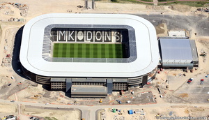 Stadium MK from the air