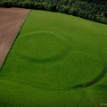 ancient earthwork archaeology Cornwall from the air