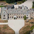 Boconnoc House Cornwall from the air