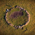 Advent Ring Cairn, Cornwall aerial photograph