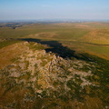 Roughtor Bodmin Moor aerial photograph