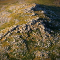 Rough Tor Bodmin Moor aerial photograph