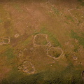 Rough Tor prehistoric settlement from the air