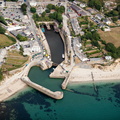 Charlestown  Cornwall   from the air