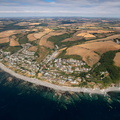 Downderry Cornwall  aerial photograph