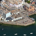 Fowey Cornwall aerial photo