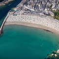 Looe Beach aerial photograph