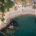 Millendreath Beach aerial photograph