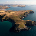 Pentire Head   ( National Trust  )  from the air