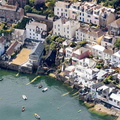 Polruan Cornwall  from the air