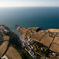 Port Gaverne from the air