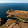 Port Quin from the air