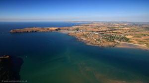 Trebetherick from the air