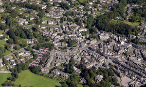 Ambleside Lake District aerial photograph  