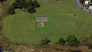 Galava Roman Fort Ambleside  aerial photograph  