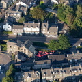 Rydal Rd Ambleside  in the Lake District from the air