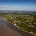 Arnside Cumbria from the air