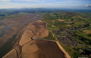 Askam-in-Furness from the air