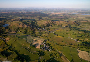 Barber Green Cumbria from the air