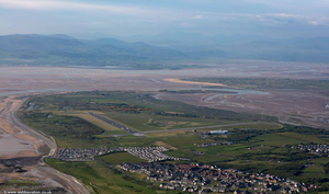 Barrow / Walney Island Airport   from the air